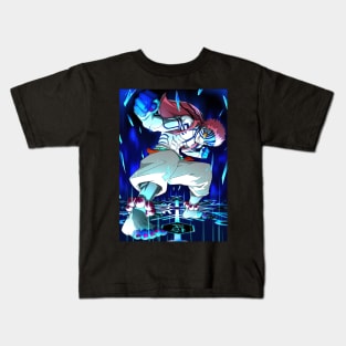 A Demon Akaza Kids T-Shirt